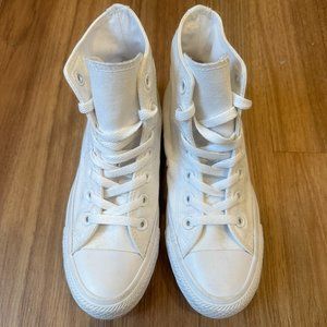 White High Top Converse